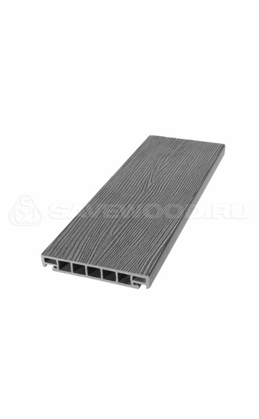 Террасная доска из ДПК SW Salix (S) (R) пепельный купить в Минеральных Водах