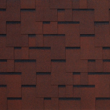 Гибкая черепица Tegola SAN REMO rosso 402 купить в Минеральных Водах