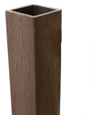 Столб опорный Woodvex Co-Extrusion Темно - Коричневый купить в Минеральных Водах